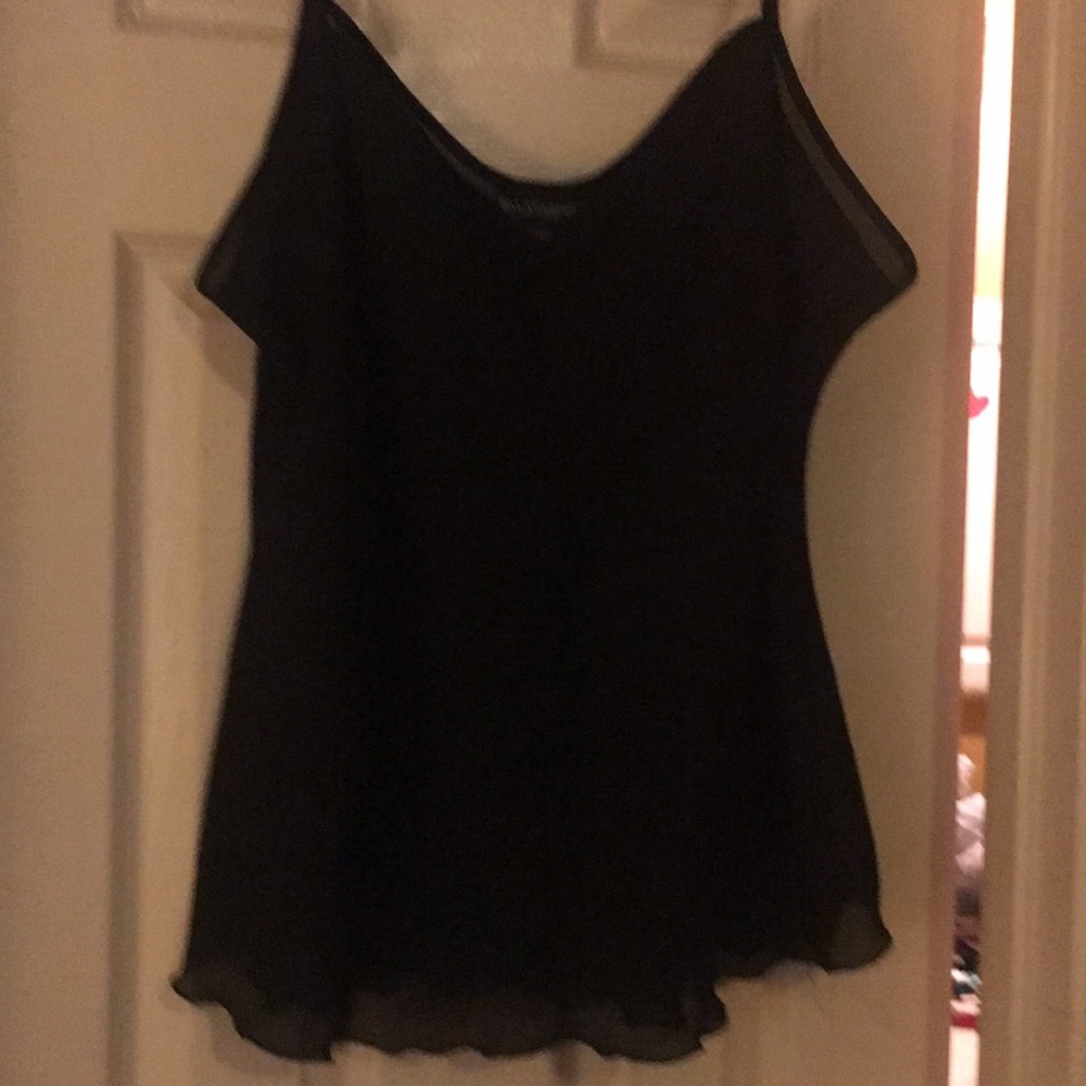 Camisole black top